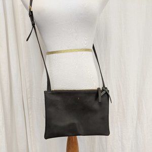 Angela Roi Vegan Leather Black Crossbody Purse